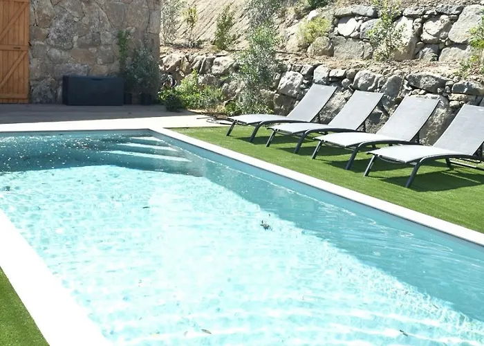 Bergerie En Pierre Piscine Chauffée Villa